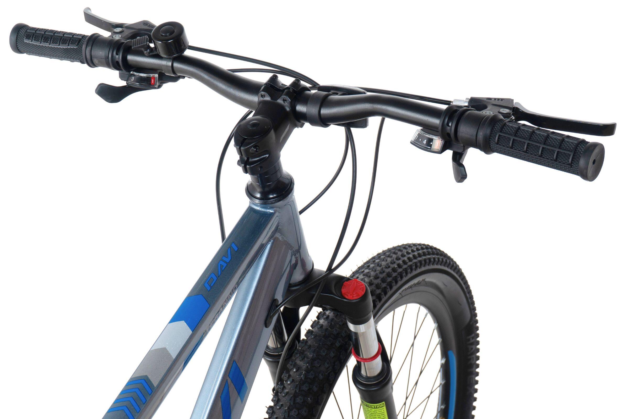 Vélo VTT Davi Terrano 26", 145-170 cm, 21 vitesses, Gris/Bleu 4/6