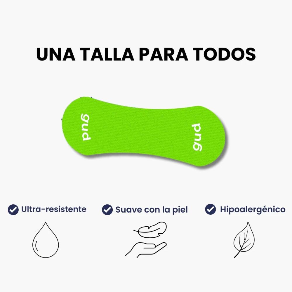 Tiras Nasales Deportivas 30 Uds Verde Gudsport 2/5