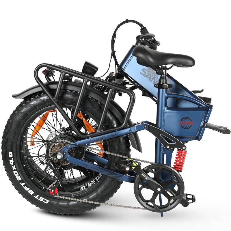 Bicicletă electrică pliabilă SAMEBIKE RS-A02 Pro, 20 inch, cu baterie de 48V15AH