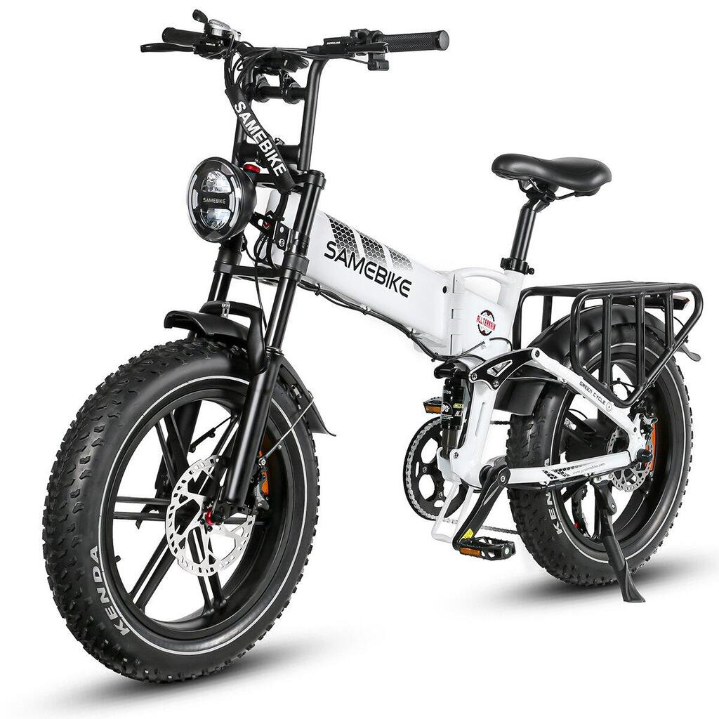 Unisex Folding Electric Bike 48V 15Ah Fat Tire Shimano 7s RS-A02 Pro