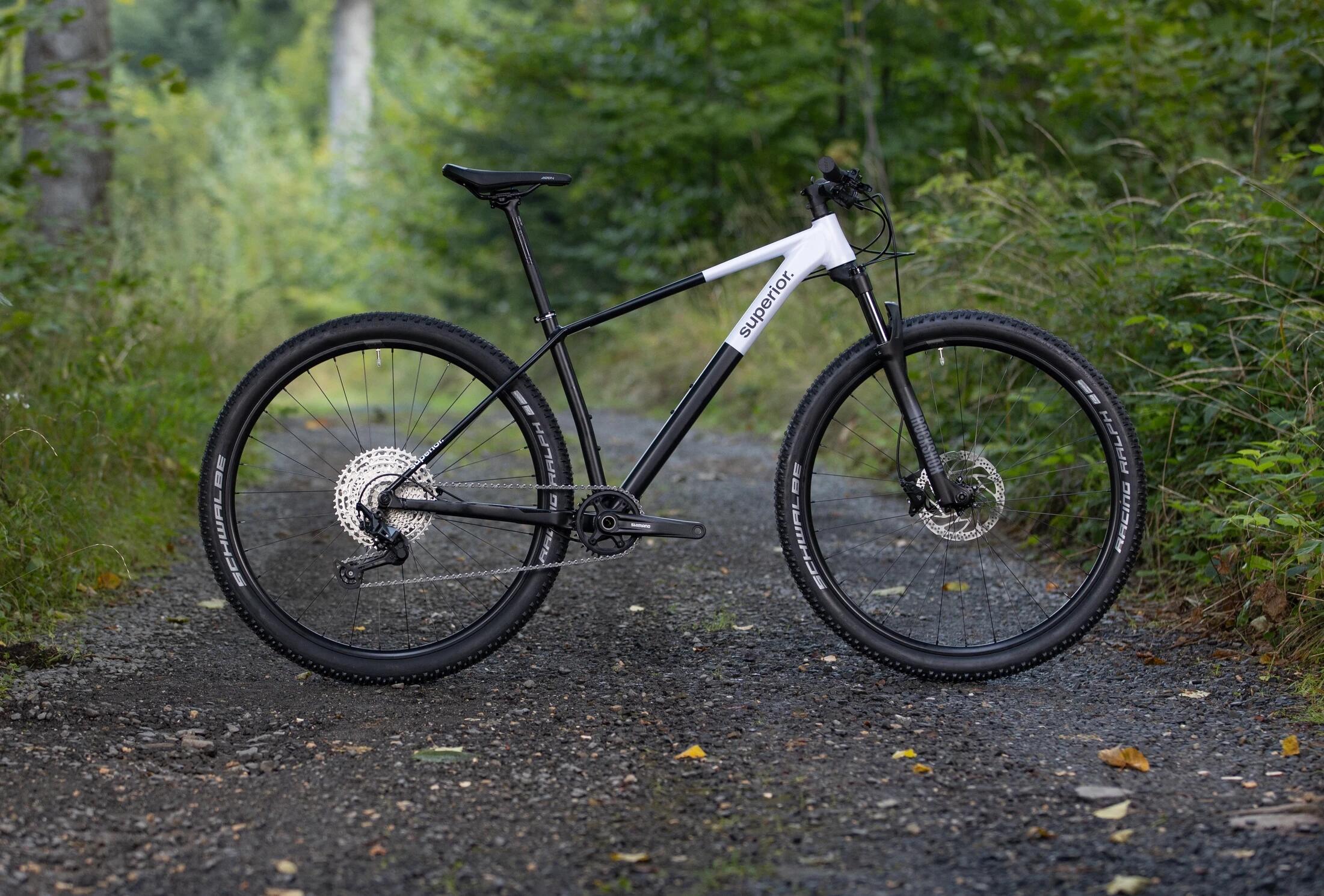Rower górski MTB Superior XP 6.2 29 21" XL Shimano 1x12 RockShox czarny biały 2/7