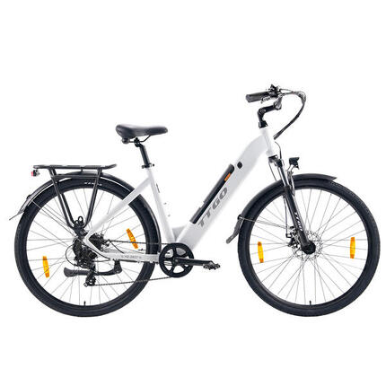 HZ-28ST Elektrische Fiets 28" Aluminium Vering Schijfrem 700C 7V 250W Motor