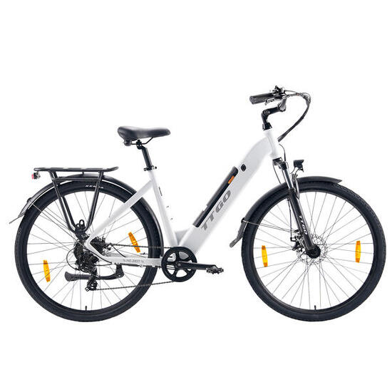 HZ-28ST Bicicletta elettrica 28" alluminio sospensione disco 700C 7V 250W