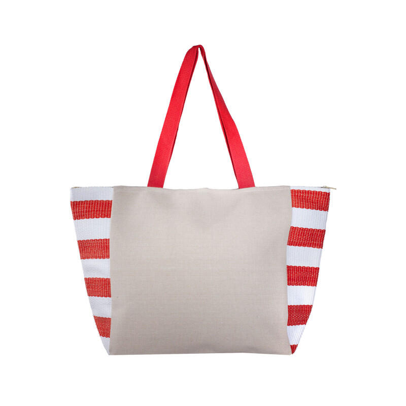 BOLSO ESTAMPADO DE PLAYA GRAN CAPACIDAD - BEACH PARTY 3/5