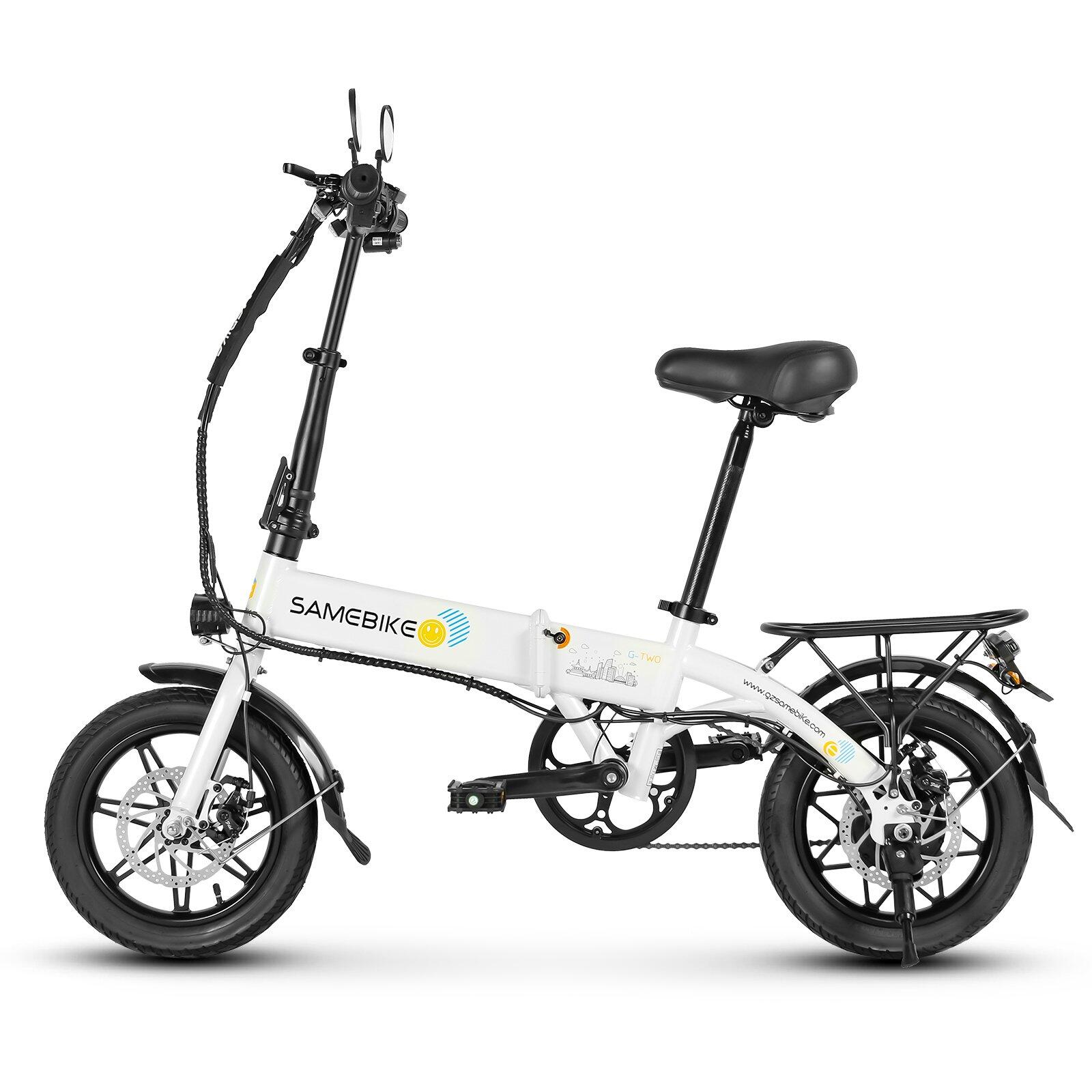SAMEBIKE YINYU14 Klapp E Bike 14 Zoll LCD 36V 7.8Ah City Fahrrad 2/6