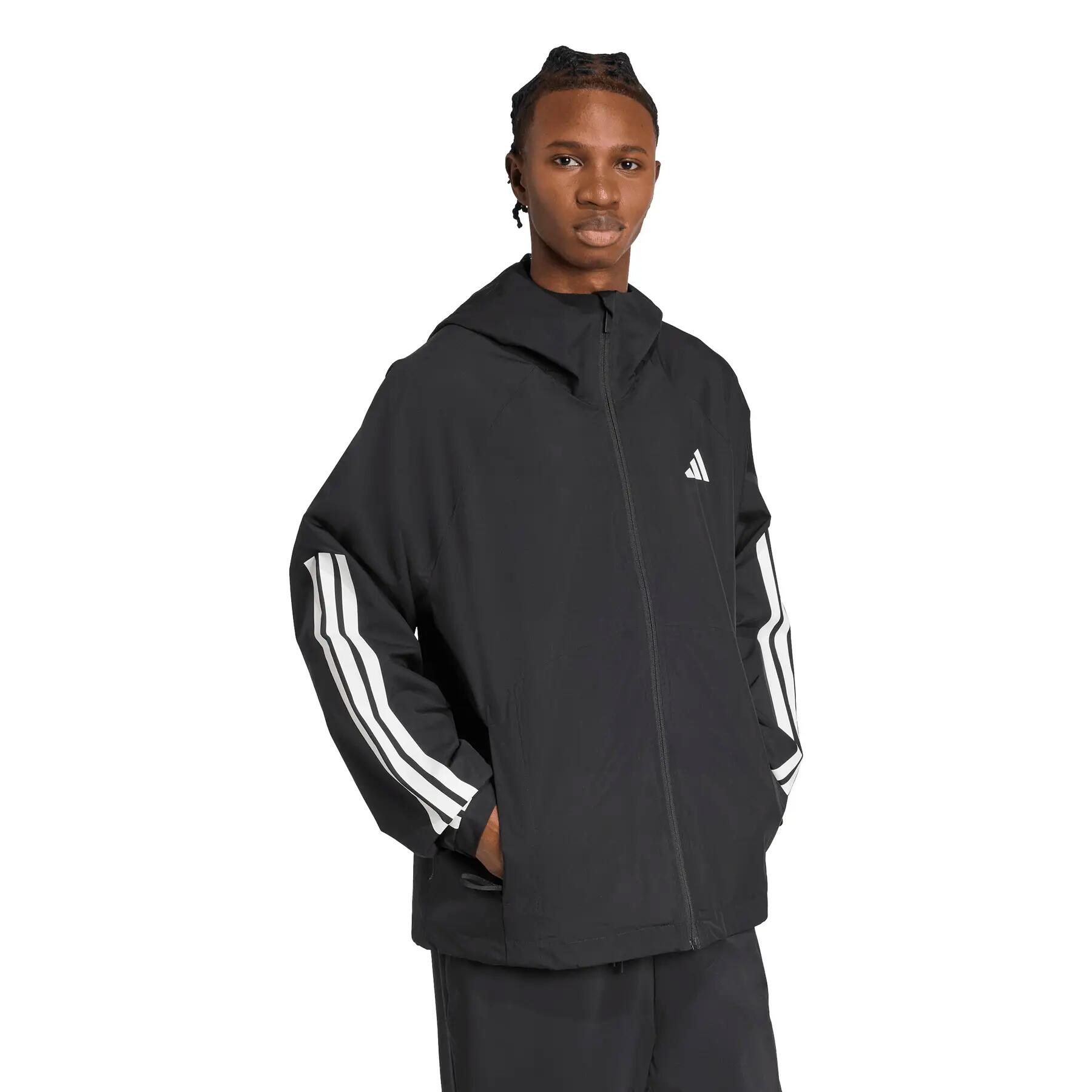 Climaproof Kapuzenjacke adidas Essentials 3-Stripes 3/6