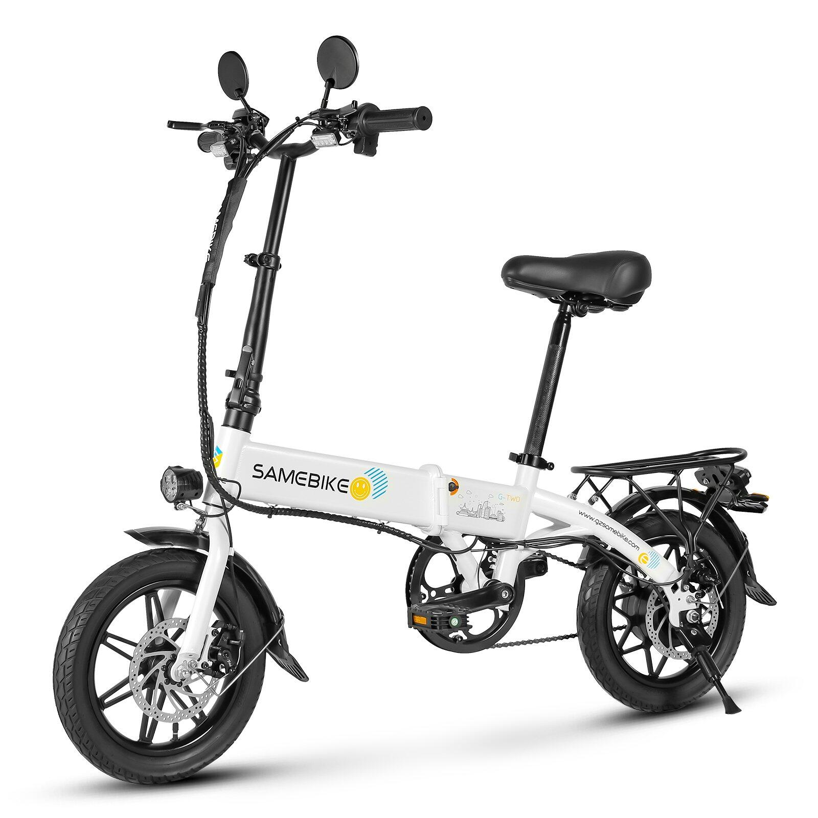SAMEBIKE Skládací elektrické kolo YINYU14 LCD displejem 36V 7.8AH, 7 rychlostí