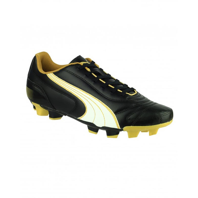 Kratero Boys Moulded Boots (Black/White/Gold)