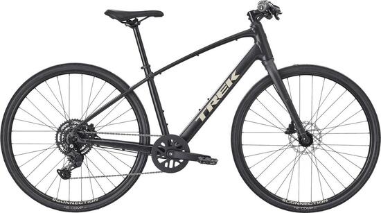 Vélo Fitness Trek FX 2 Stepover Shimano Cues 9V 700 mm Gris/Noir Gén. 4