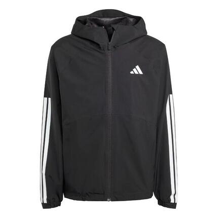 Veste de survêtement à capuche climaproof adidas Essentials 3-Stripes