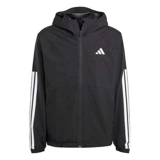 Veste de survêtement à capuche climaproof adidas Essentials 3-Stripes