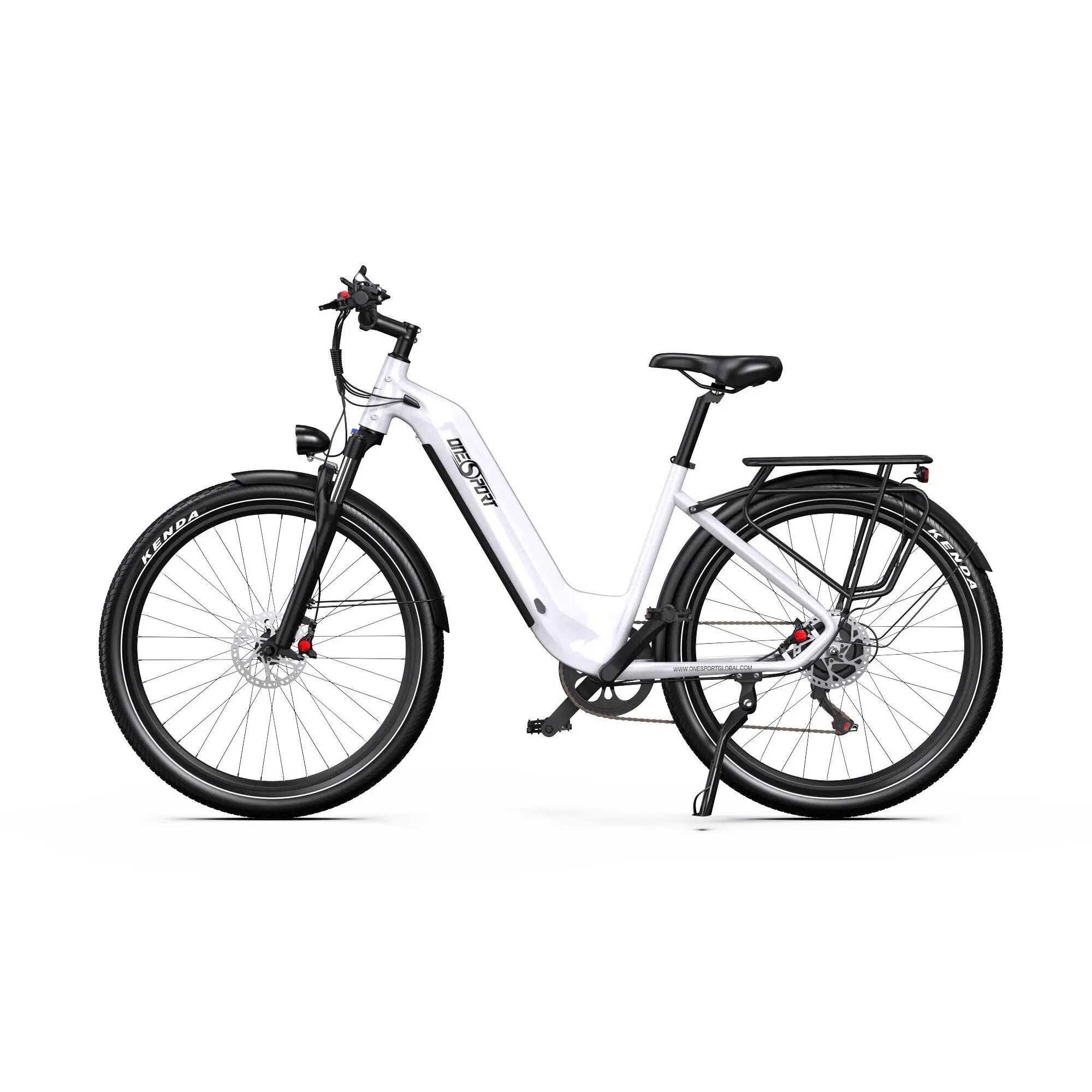 Bicicleta elétrica ONESPORT OT05, pneu 27.5", motor 250W, bateria 36V 18.2Ah 4/7