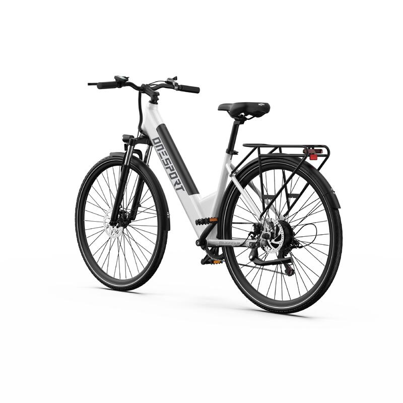 Městské elektrokolo Onesport OT12, motor 27,5" 250 W s baterií 36 V 13 Ah
