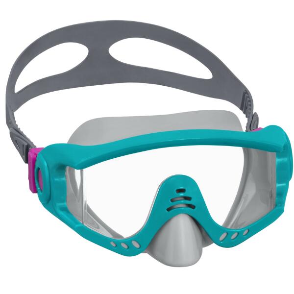 Set snorkeling Bestway, masca, tub si labe inot, protectie UV, marimea 41-46