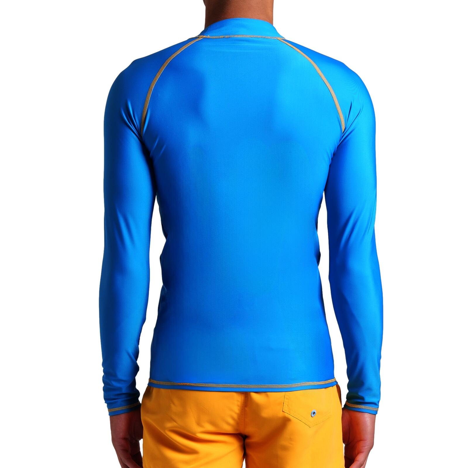 T-Shirt leicht bequem Herren - Rash Vest L/S Graphic 4/6