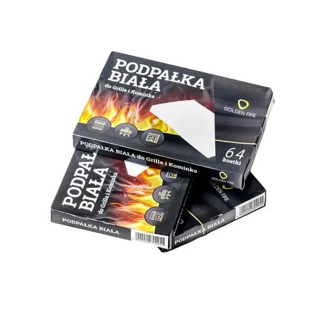 Podpałka Rozpałka Biała 64 Kostki do Grilla Kominka Pieca Ogniska 2/2