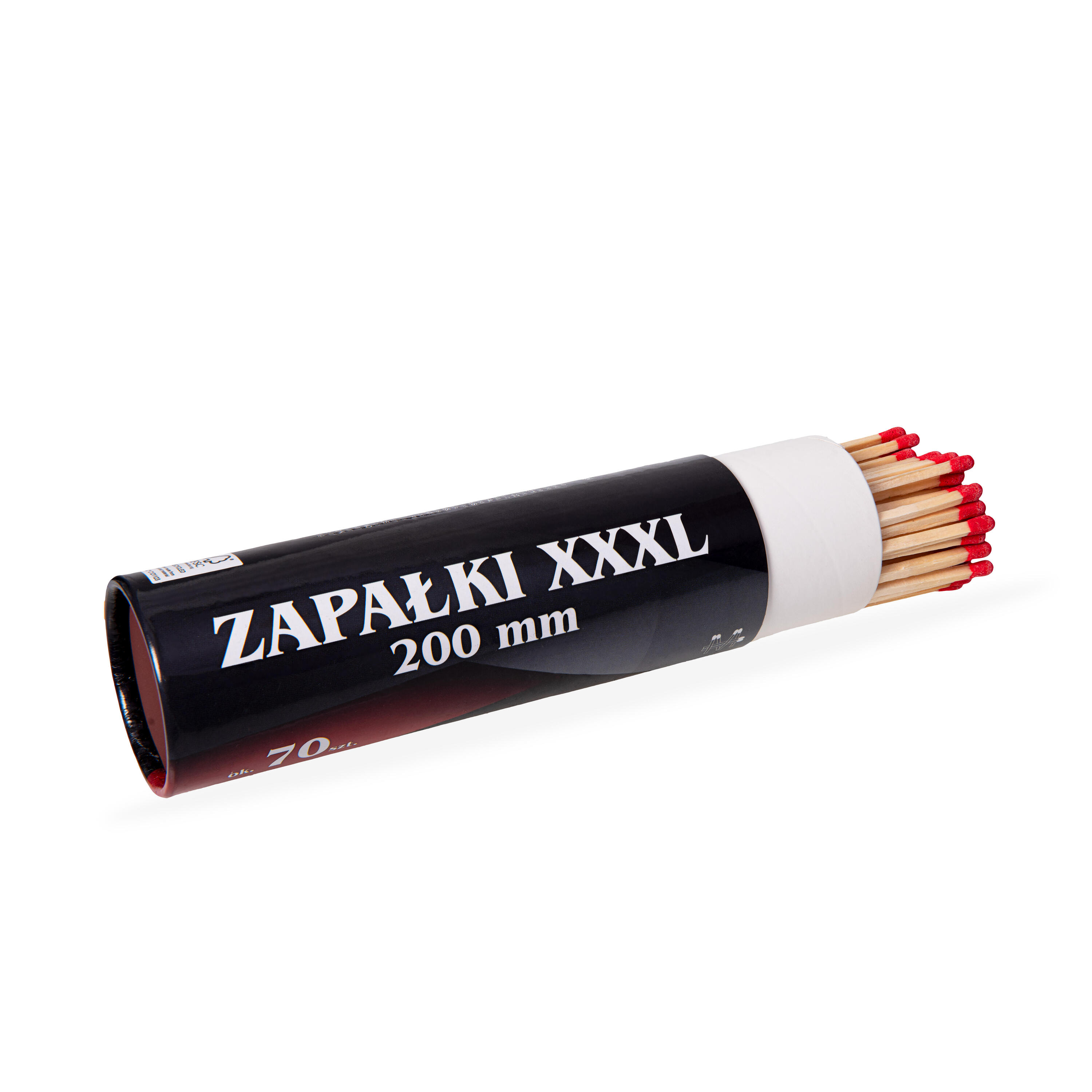 Zapałki Kominkowe XXXL Długie 200 mm Do Grilla Kominka Ogniska ok. 70 Sztuk 2/2