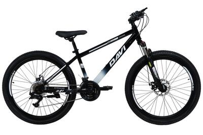 Bicicletta MTB Davi Terrano 26" 145-170 cm 21 velocità Nero/Bianco