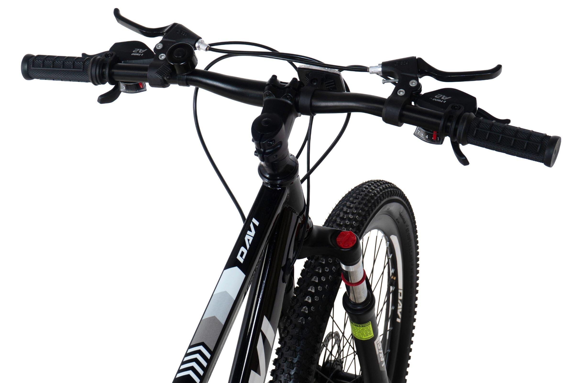 Vélo VTT Davi Terrano 26", 145-170 cm, 21 vitesses, Noir/Blanc 4/6