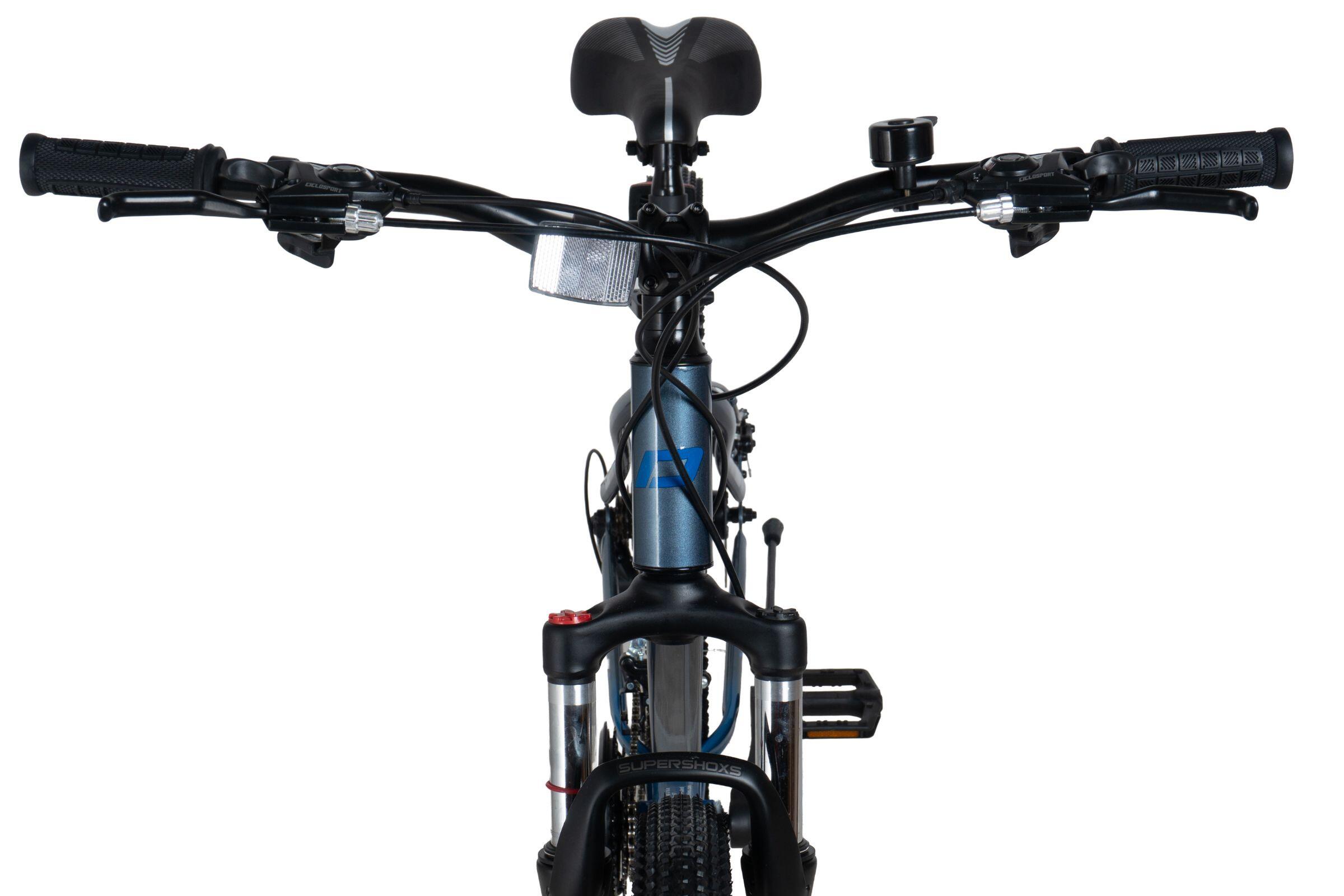 Vélo VTT Davi Terrano 29", 170-195 cm, 21 vitesses, Gris/Bleu 3/6