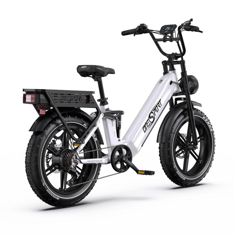 Elektrokolo Onesport OT08 Pro 20", duální baterie 48V 36Ah, 7 stupňů 25km/h