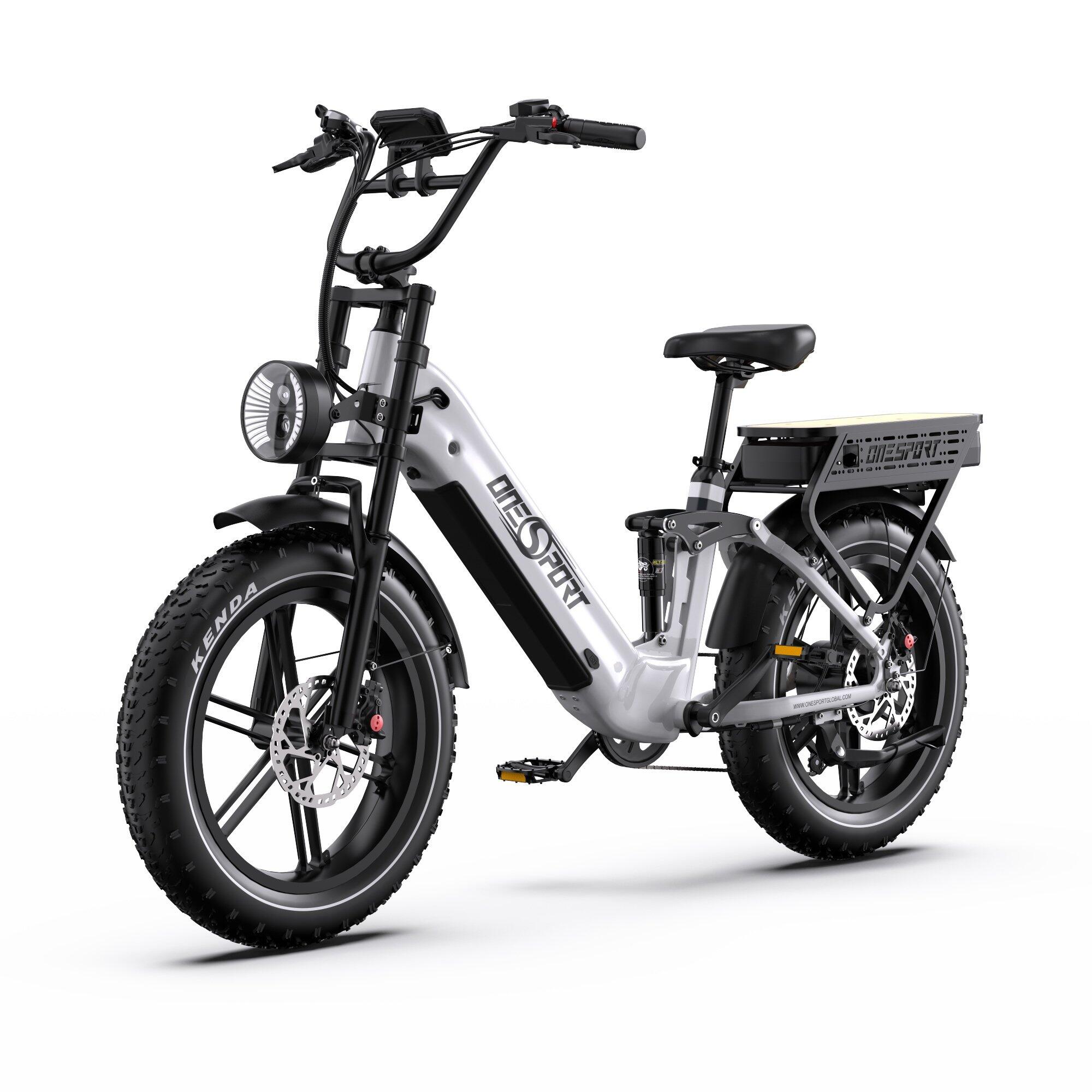 ONESPORT Elektrokolo OT08 Pro 20", duální baterie 48V 36Ah, 7 stupňů 25km/h