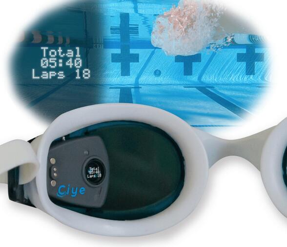 Okulary do pływania na basen Finis Smart Goggles powystawowe 3/6
