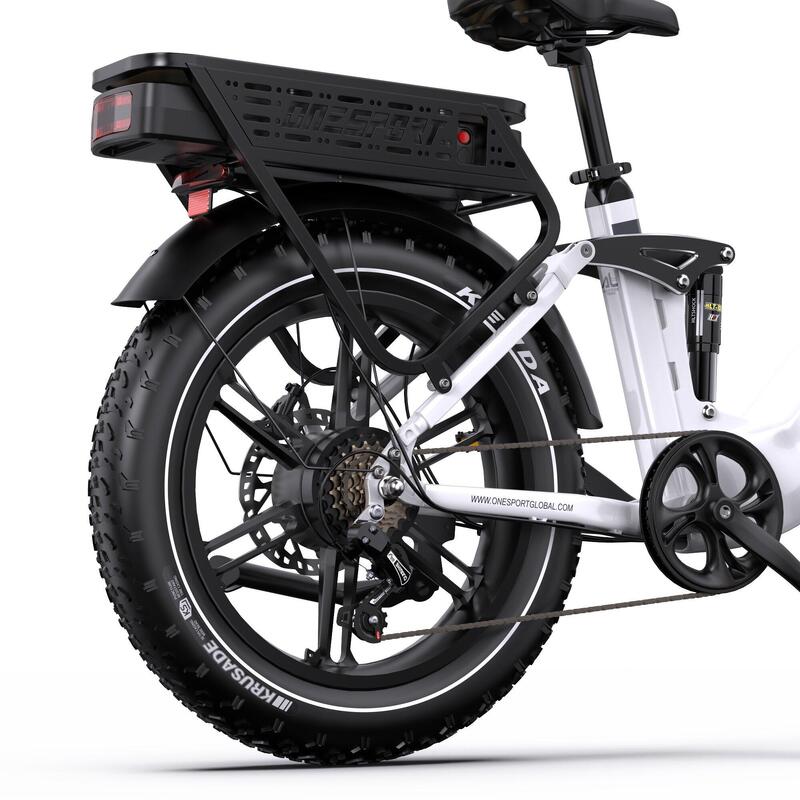 Elektrokolo Onesport OT08 Pro 20", duální baterie 48V 36Ah, 7 stupňů 25km/h