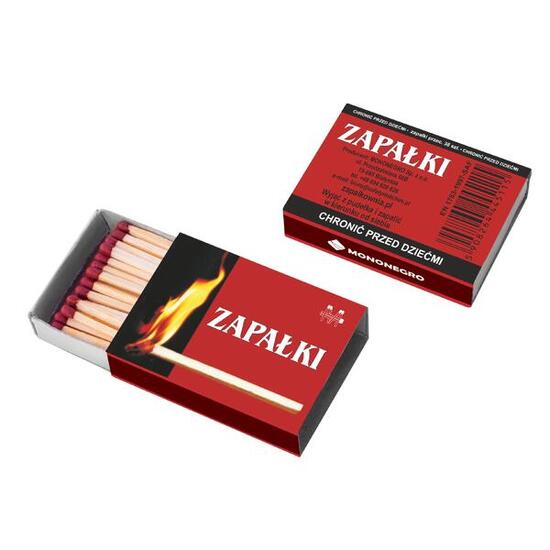 Zestaw Zapałki Klasyczne krótkie 10 pudełek (10x ~38szt.)