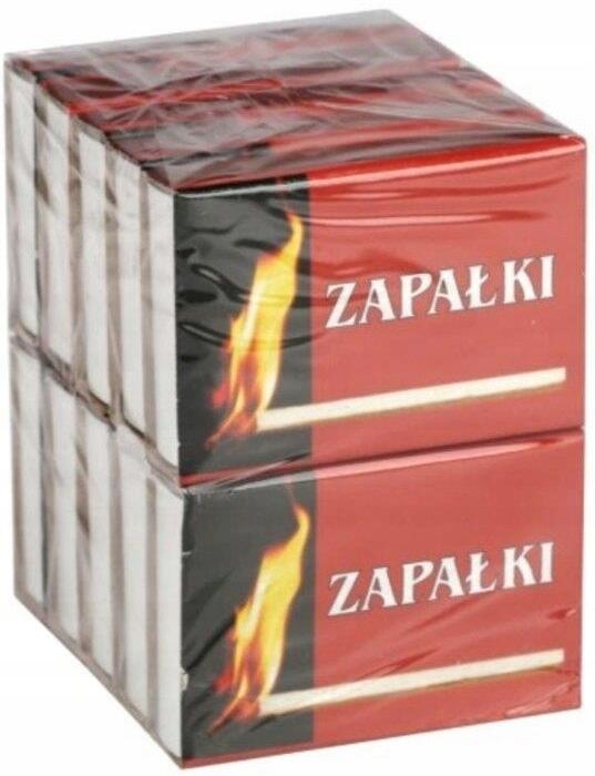 Zestaw Zapałki Klasyczne krótkie 10 pudełek (10x ~38szt.) 3/3
