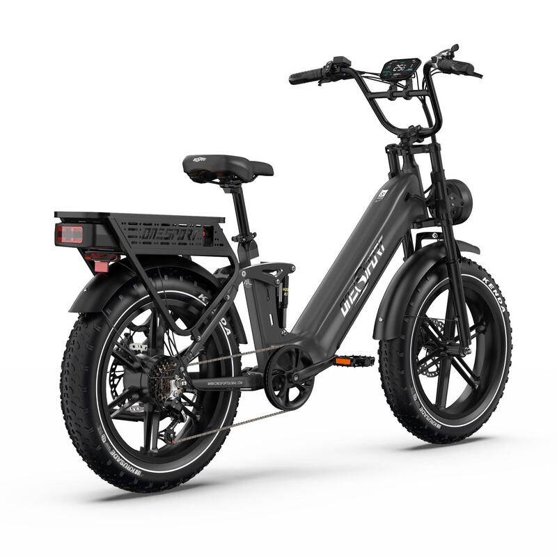 Elektrokolo Onesport OT08 Pro 20", duální baterie 48V 36Ah, 7 stupňů 25km/h