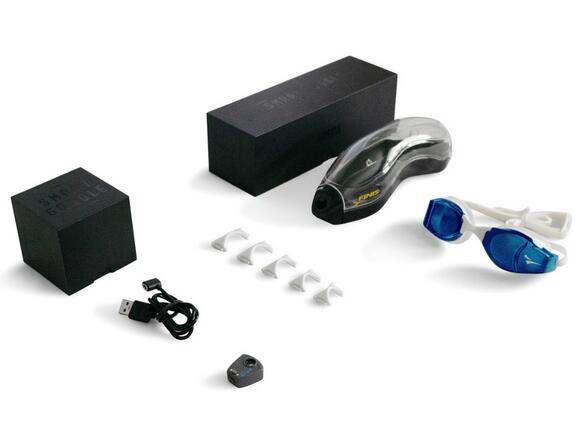 Okulary do pływania na basen Finis Smart Goggles powystawowe 4/6