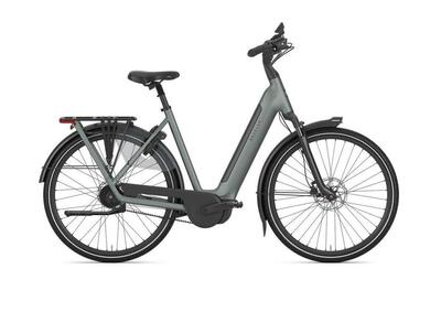 Gazelle grenoble c5+ first edition 540wh, shimano nexus, dames, groen