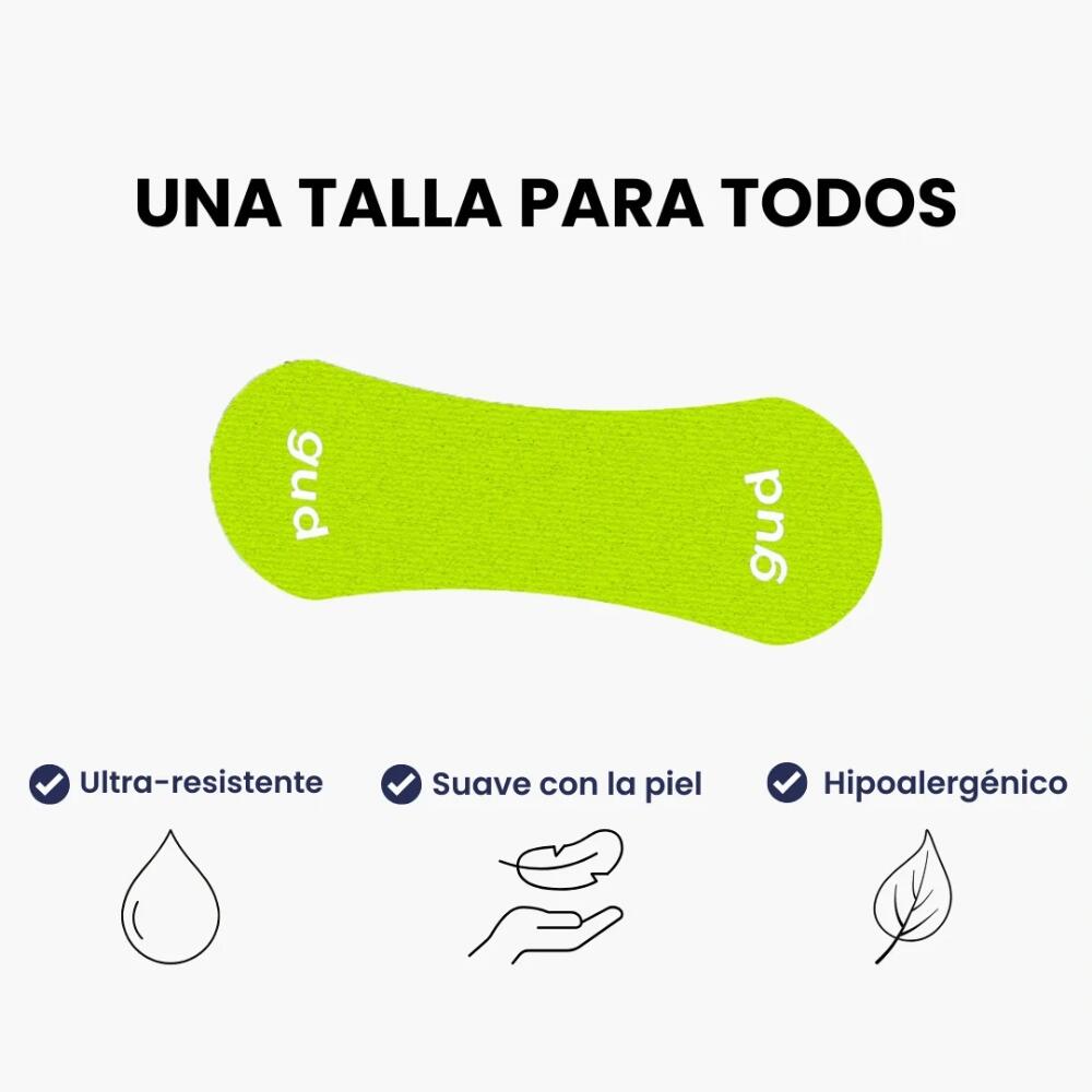 Tiras Nasales Deportivas 30 Uds Amarillo Gudsport 2/5