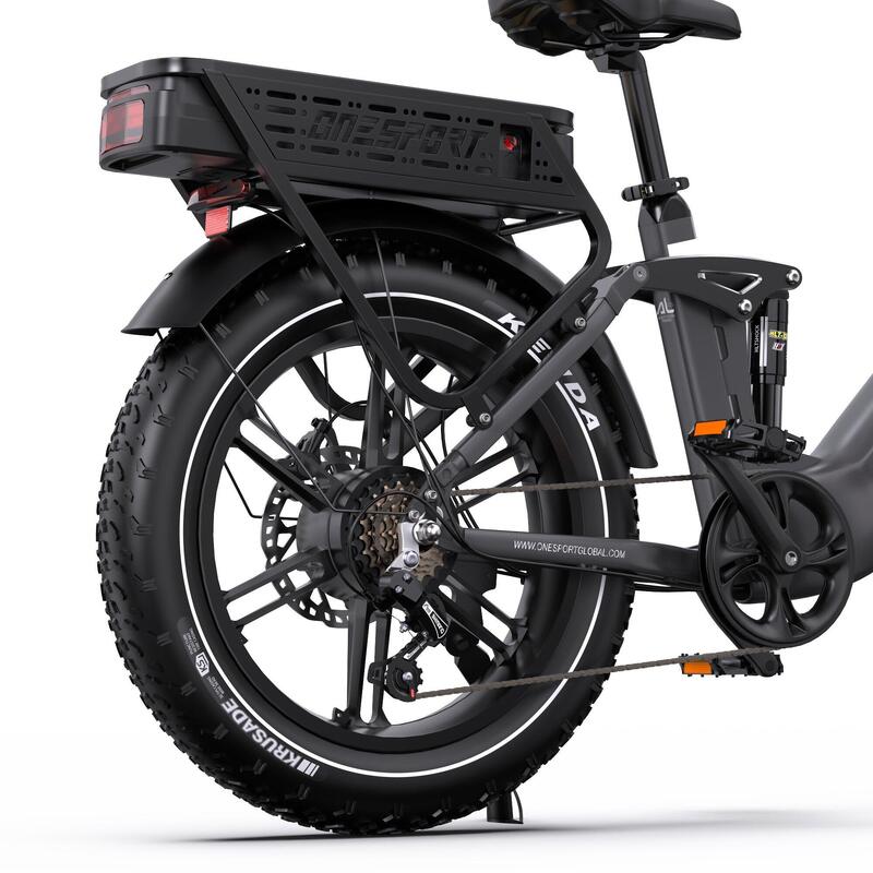 Elektrokolo Onesport OT08 Pro 20", duální baterie 48V 36Ah, 7 stupňů 25km/h