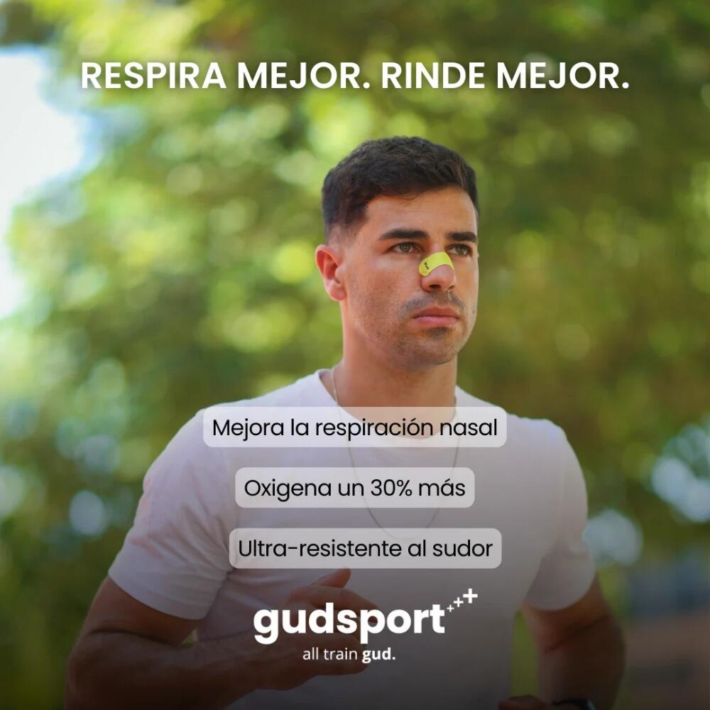 Tiras Nasales Deportivas 30 Uds Amarillo Gudsport 4/5