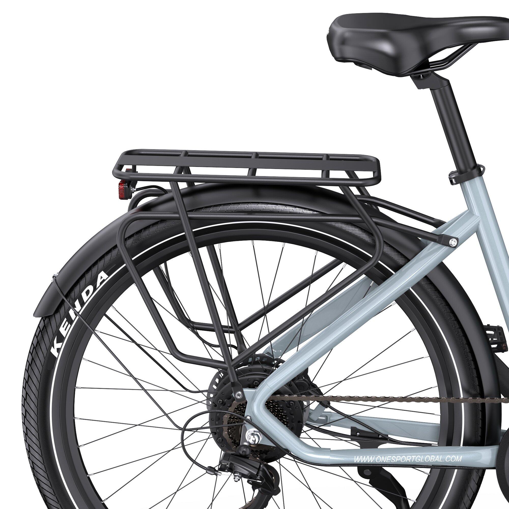 Bicicleta elétrica ONESPORT OT05, pneu 27.5", motor 250W, bateria 36V 18.2Ah 7/7