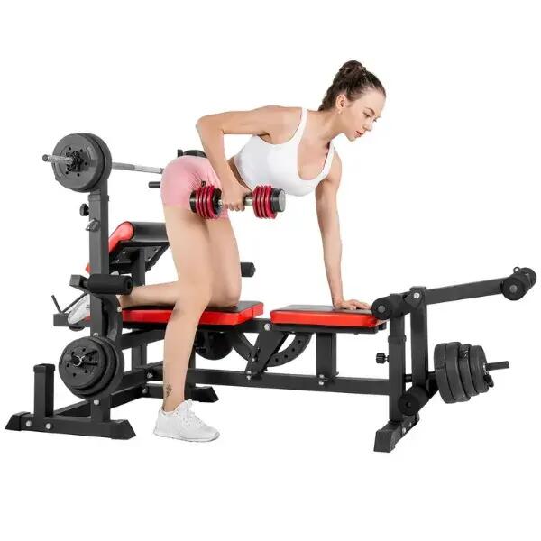 ITM Adjustable Barbell Weight Bench - Foldable Multi-Position Press Bench 6/7