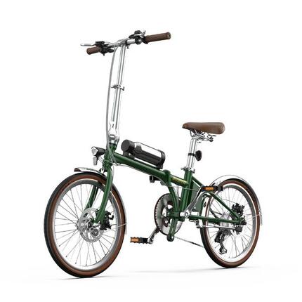 OT02 PRO vélo électrique pliable 20", moteur 250W, Shimano 7 vitesses, écran LCD