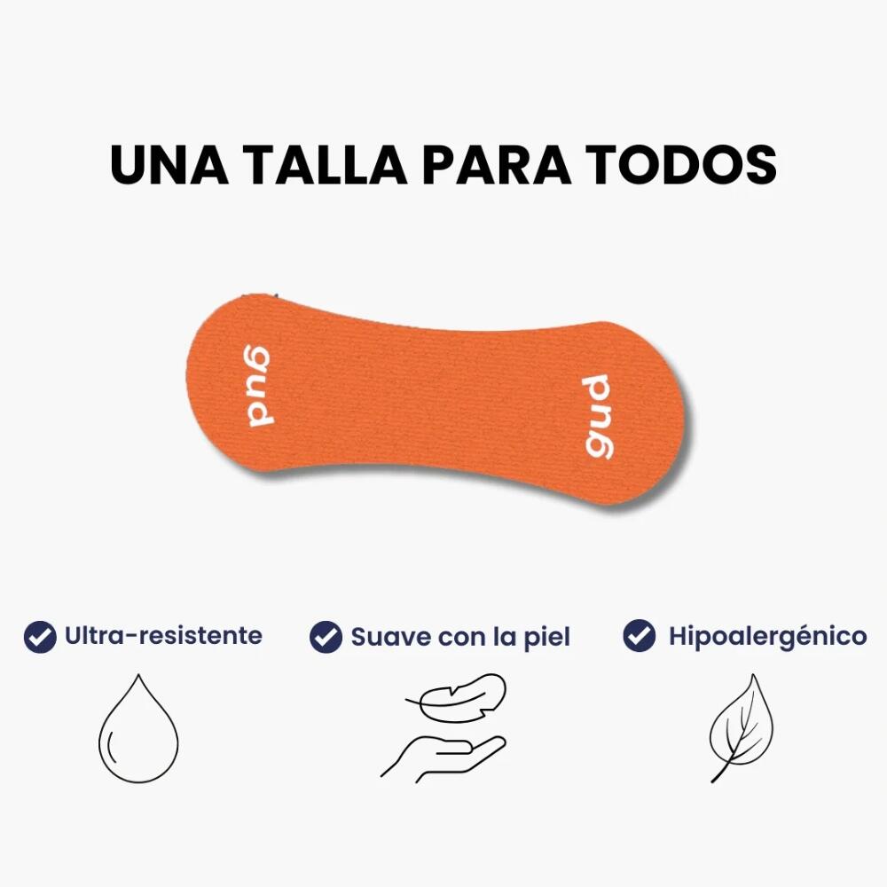 Tiras Nasales Deportivas 30 Uds Naranja Gudsport 2/5