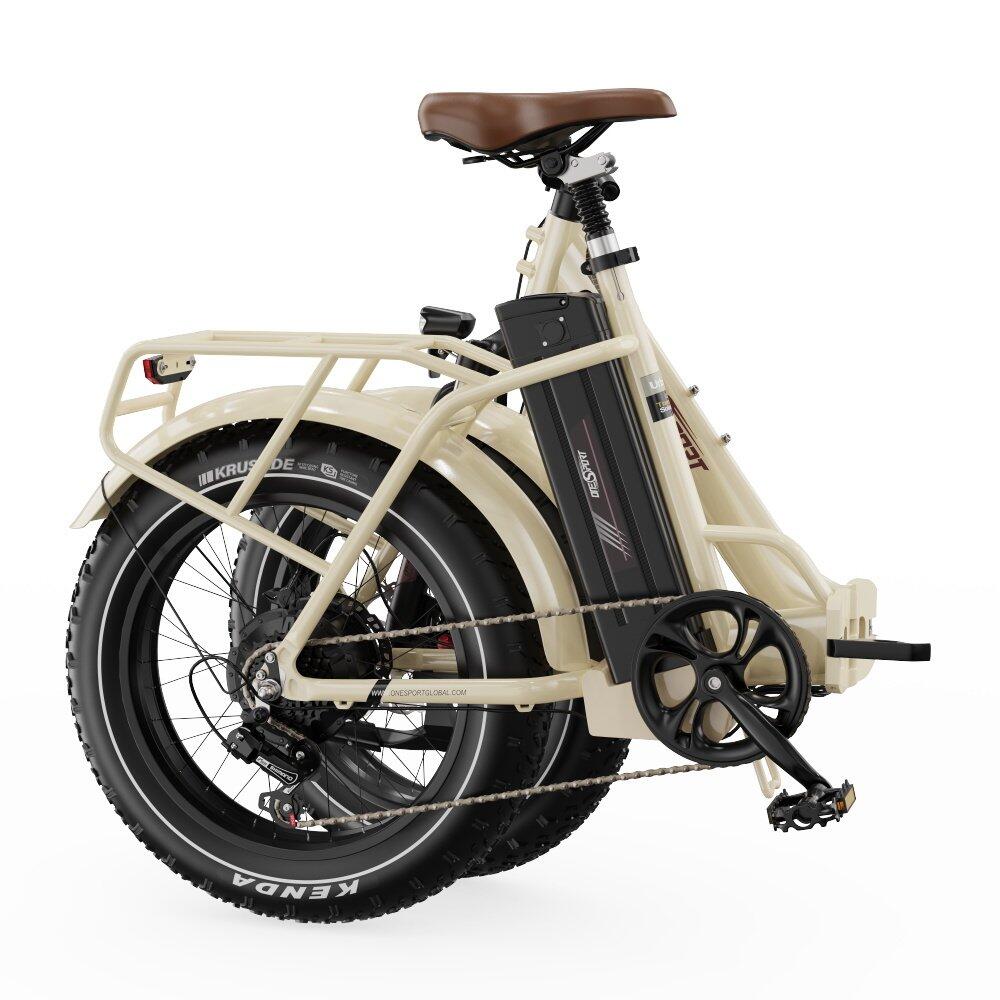 Vélo pliant électrique ONESPORT OT16 Max, 20" batterie 48V 18Ah, compatible APP 3/7