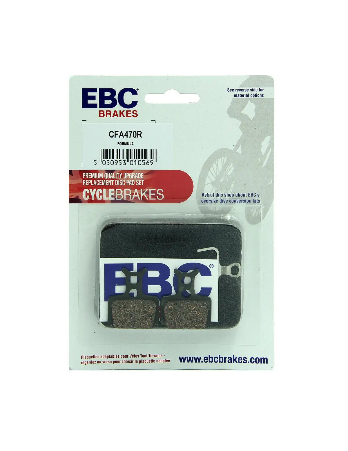 CFA470R - Klocki hamulcowe rowerowe (organiczne wyczynowe) EBC Brakes 2/2