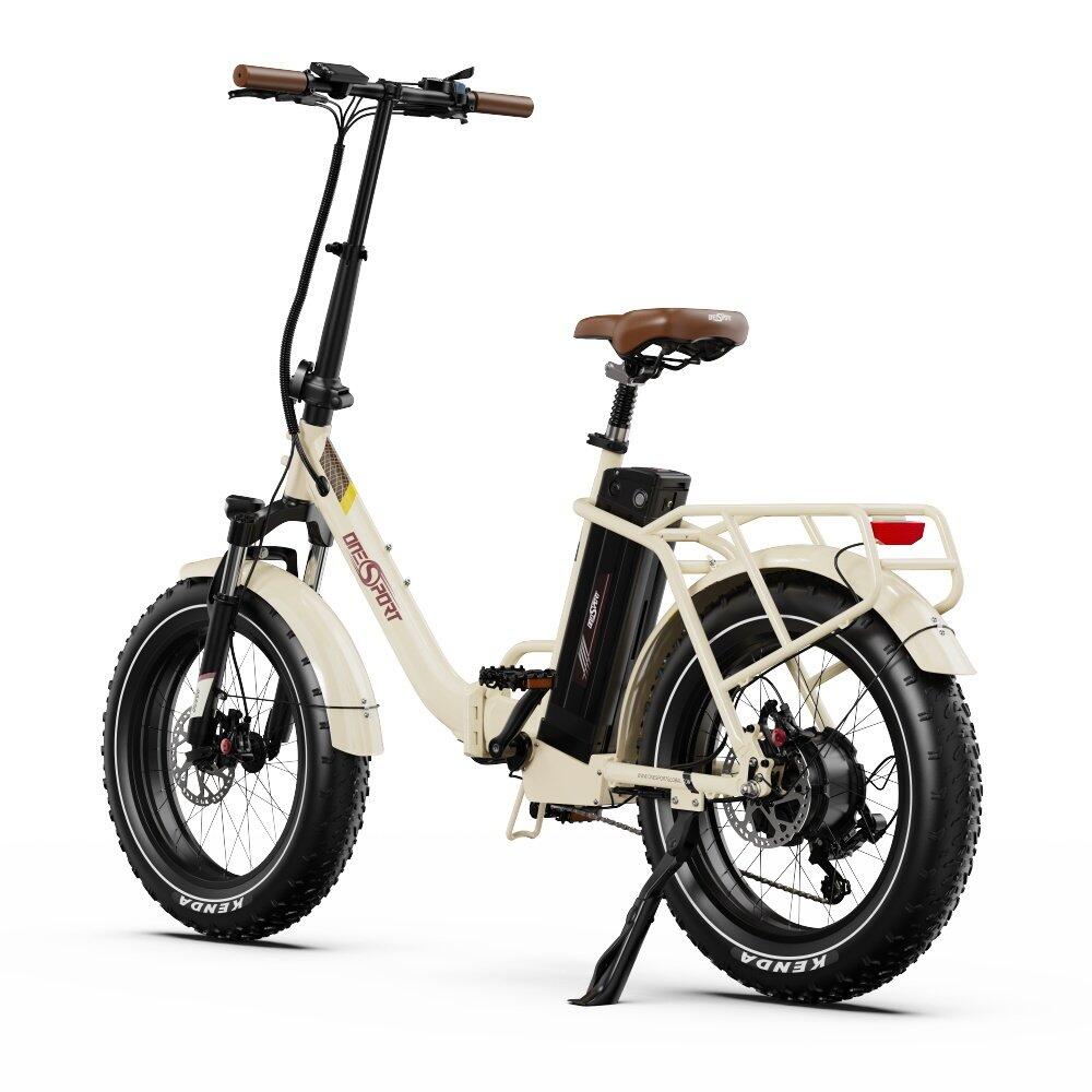 Vélo pliant électrique ONESPORT OT16 Max, 20" batterie 48V 18Ah, compatible APP 4/7