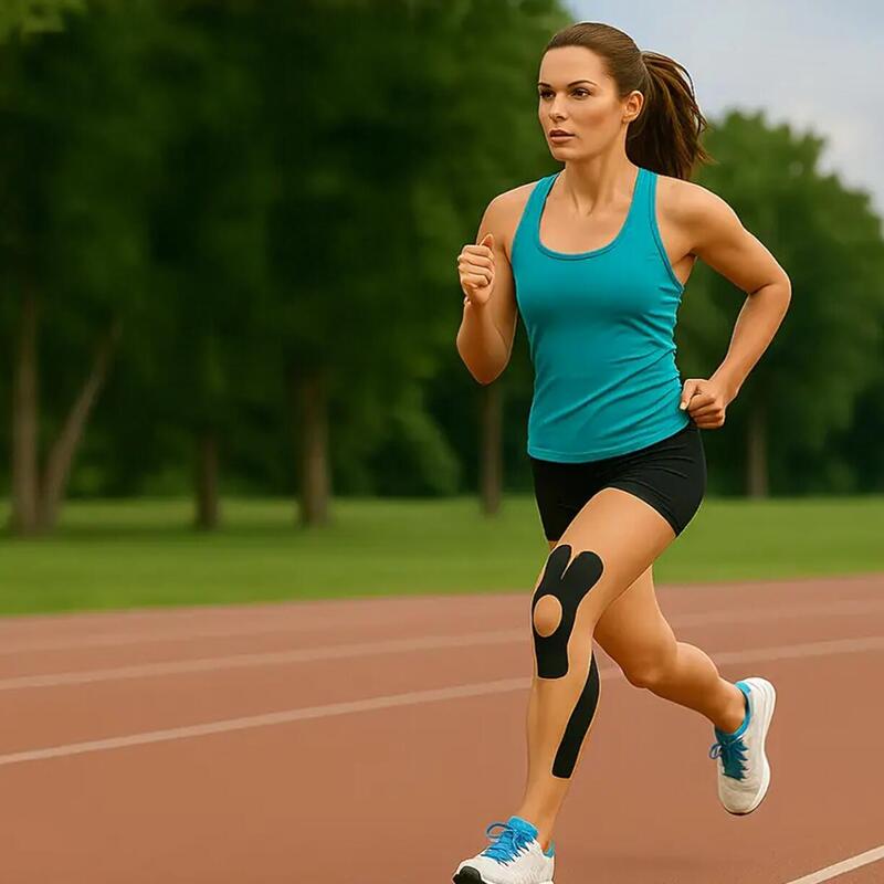 Banda kinesiologica, elastica, hipoalergenica, pentru sport si recuperare