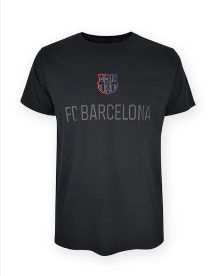 FC Barcelona t-shirt męski bawełna czarny