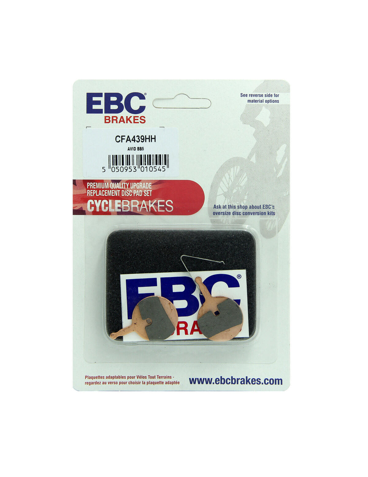 CFA439HH - Klocki hamulcowe rowerowe (spiekane) EBC Brakes 2/2