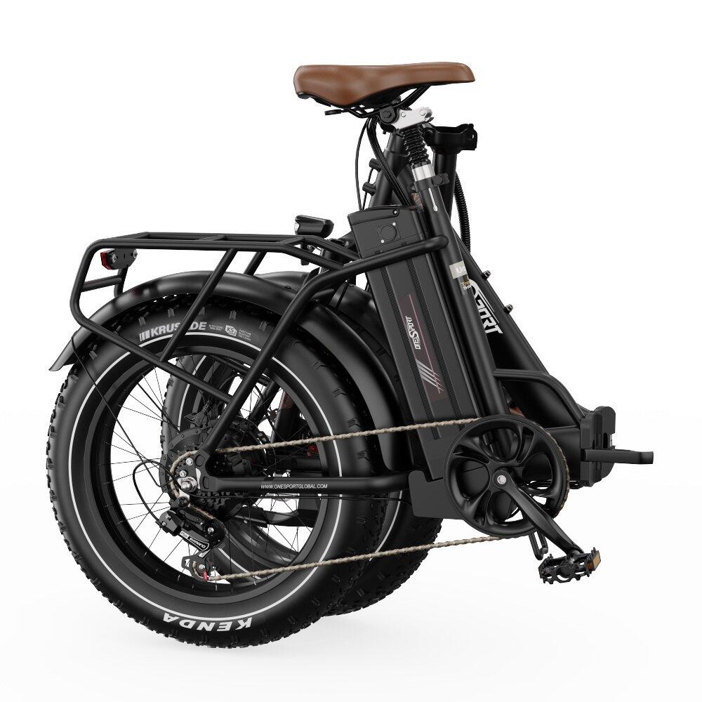 Vélo pliant électrique ONESPORT OT16 Max, 20" batterie 48V 18Ah, compatible APP 3/7