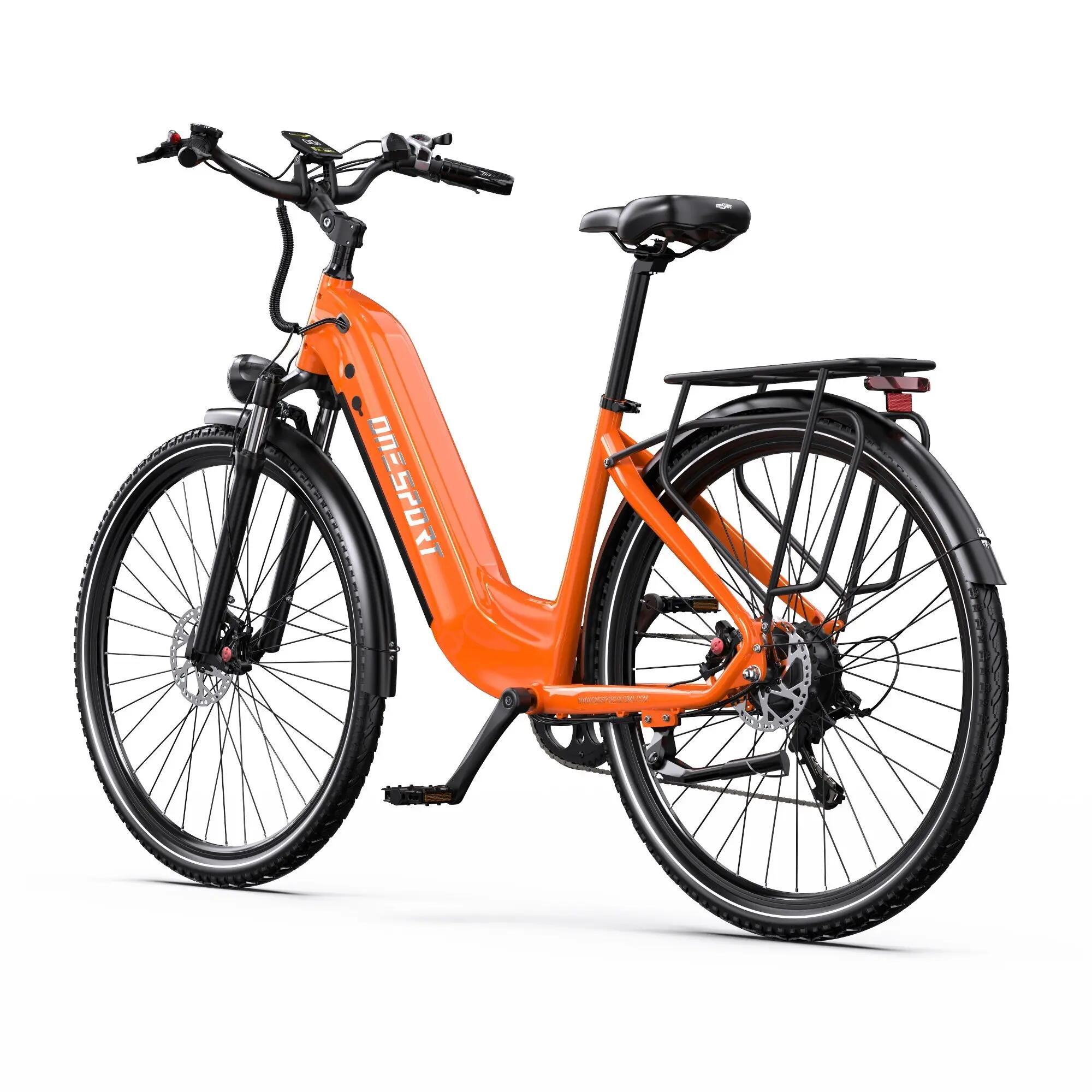 Bicicleta elétrica adulto Onesport OT05 Pro motor 250W bateria 36V 22.5Ah 3/7