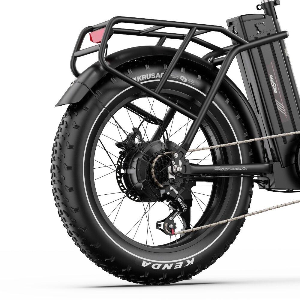Vélo pliant électrique ONESPORT OT16 Max, 20" batterie 48V 18Ah, compatible APP 5/7