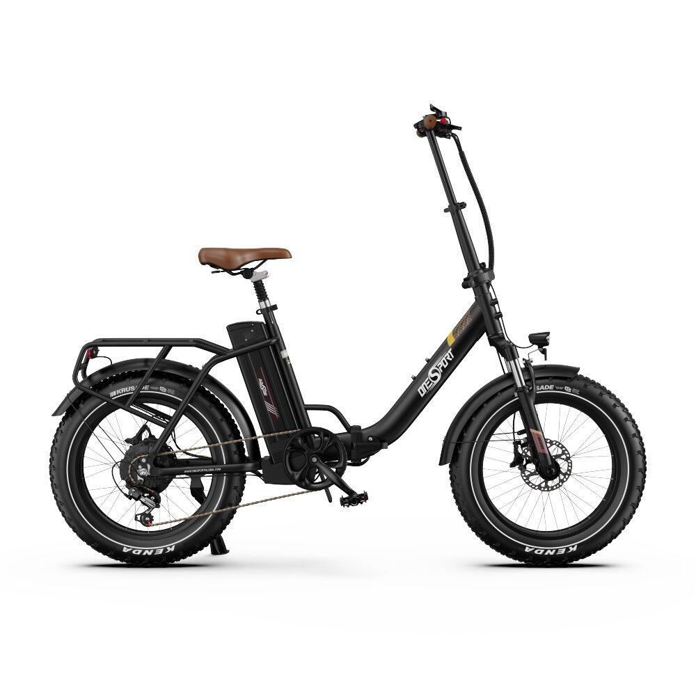 Vélo pliant électrique ONESPORT OT16 Max, 20" batterie 48V 18Ah, compatible APP 4/7